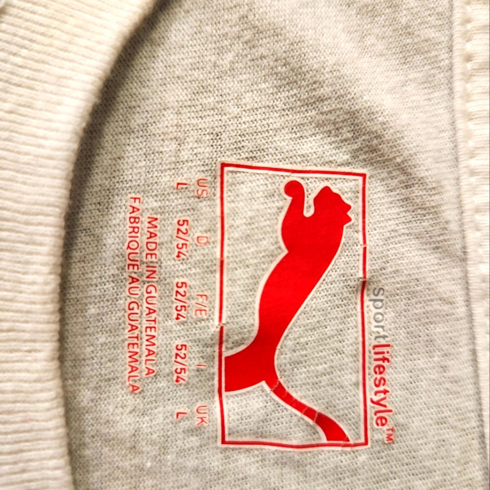 Mens Large Puma Gremany Soccer Tee Shirt